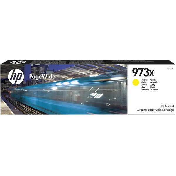 HP 973X Toner Cartridge (F6T83AE) - Yellow